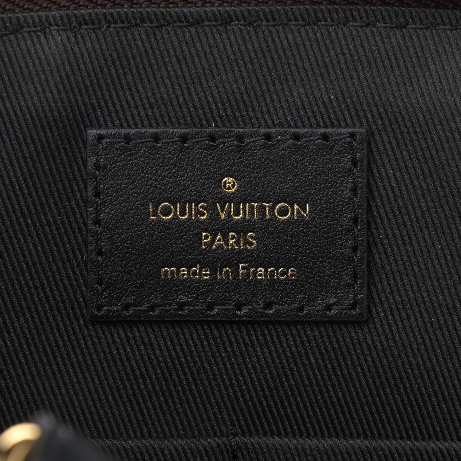 Louis Vuitton Damier Ebene Odeon Tote PM Black 6 of 10