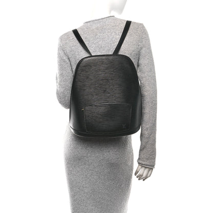 Louis Vuitton Epi Gobelins Backpack Black 2 of 9