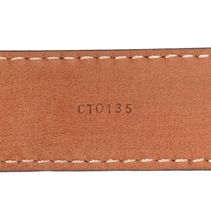 Louis Vuitton Mini Monogram 25mm LV Initiales Belt 95 38 7 of 7