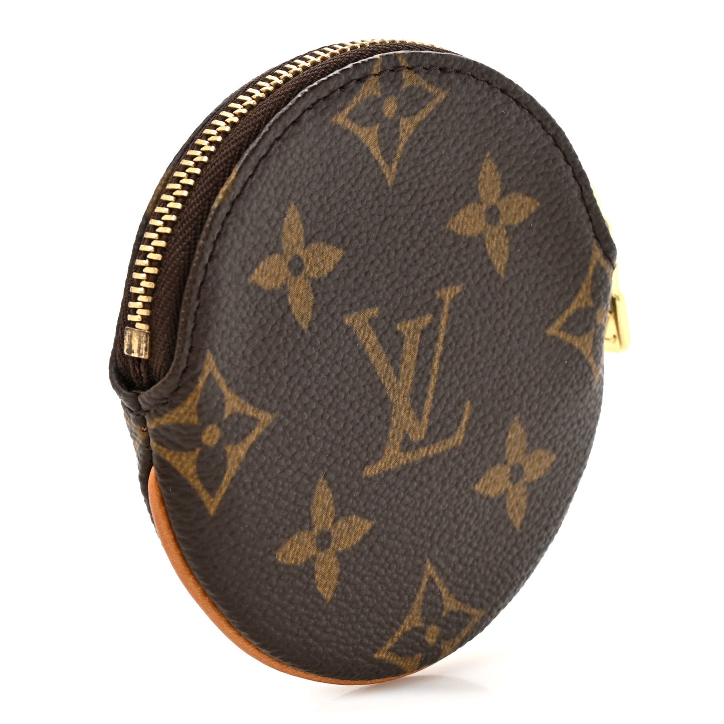 Monogram Round Coin Purse