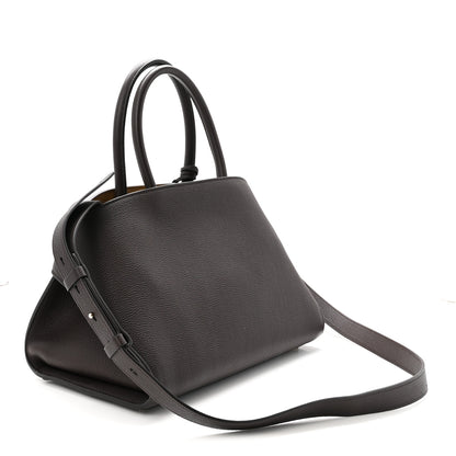 Salvatore Ferragamo Calfskin Small Hug Bag Testa Di Moro Burnt Ocra 3 of 10