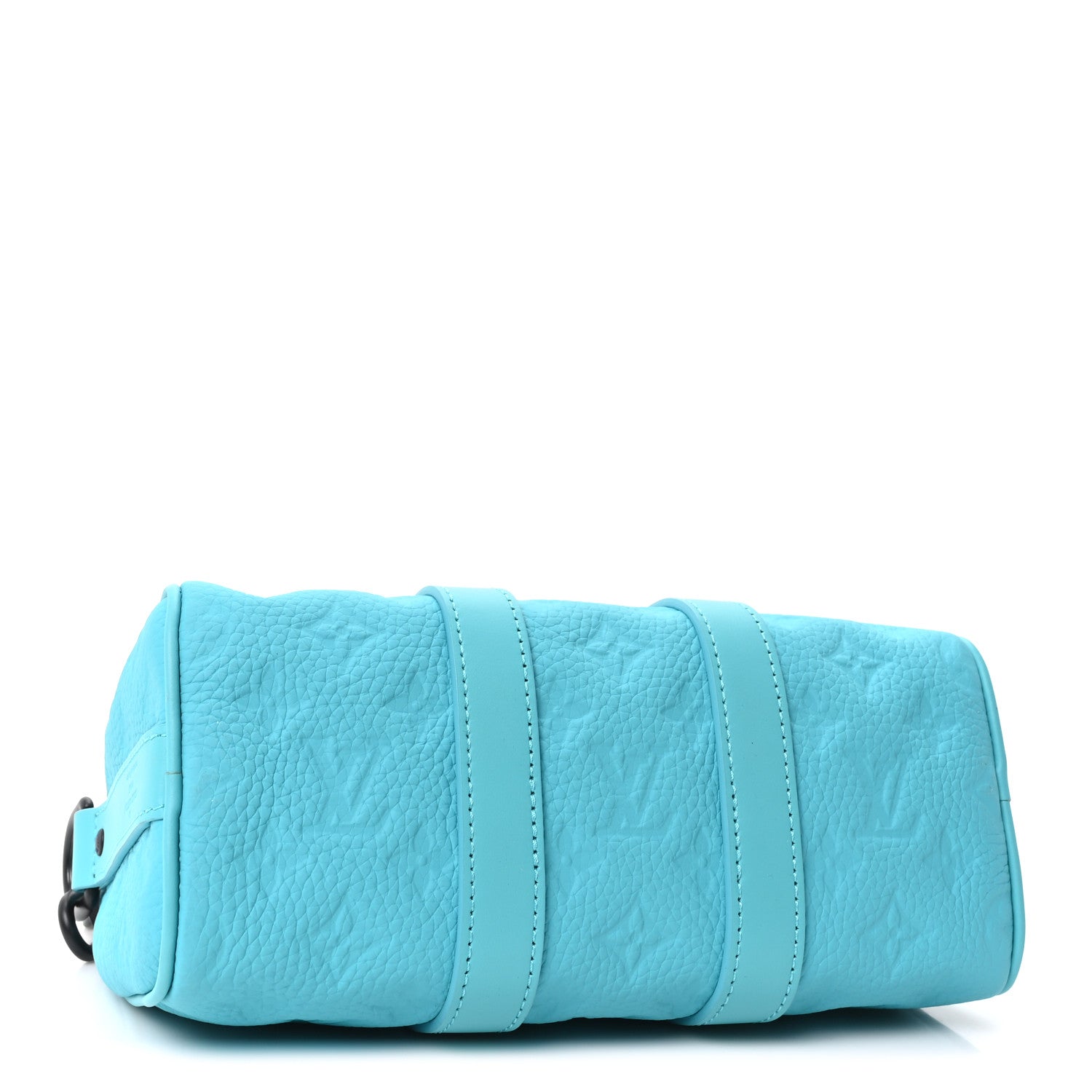 Louis Vuitton Monogram Taurillon Keepall Bandouliere 25  Turquoise 4 of 9