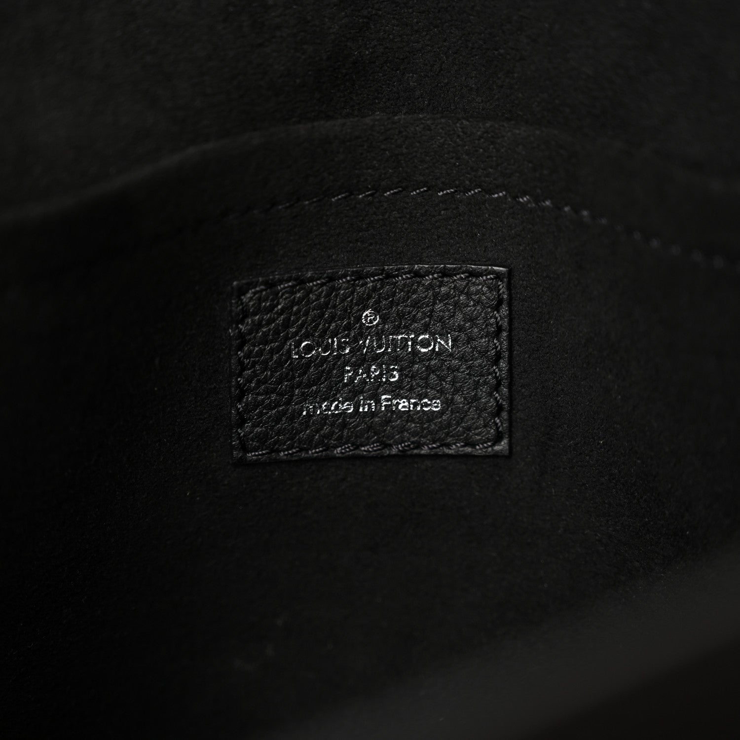 Louis Vuitton Soft Calfskin Mylockme Chain Bag BB Black 6 of 9