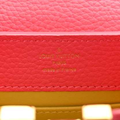 Louis Vuitton Taurillon Capucines Mini Dragon Fruit Pink Cedrat 5 of 8