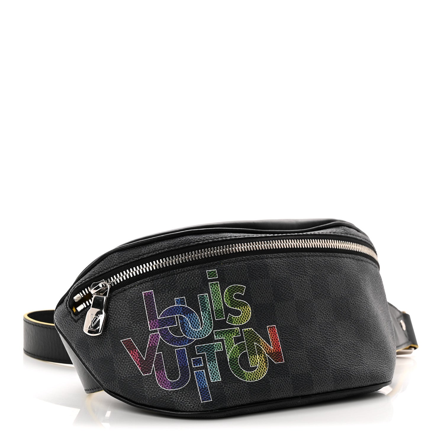 Louis Vuitton Damier Graphite Bumbag Yellow 4 of 9