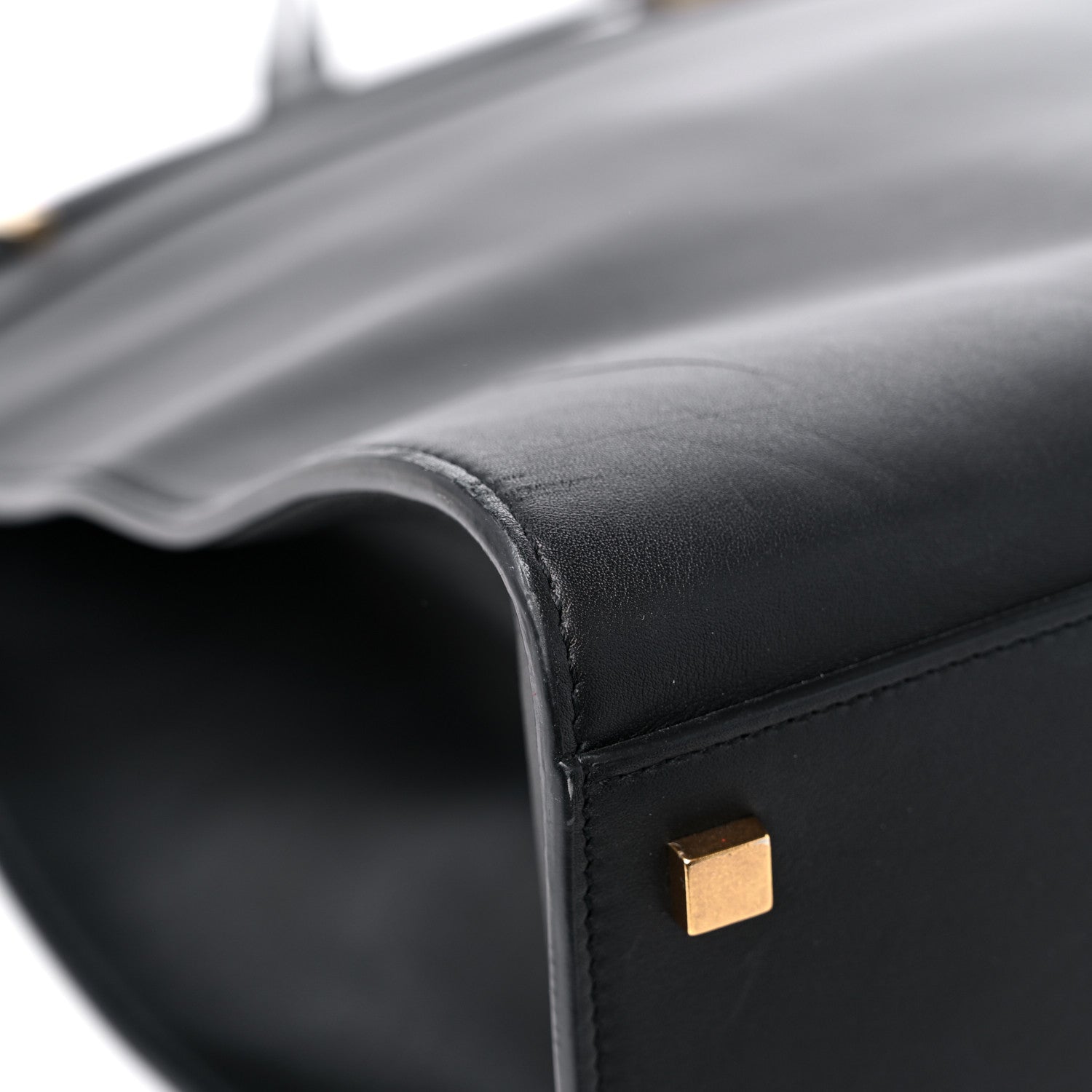 Saint Laurent Calfskin Large Manhattan Shopper Tote Black 8 of 14