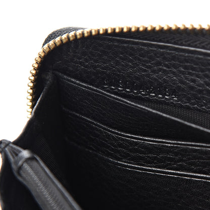 Gucci Pebbled Calfskin Soho Zip Around Wallet Black 6 of 8