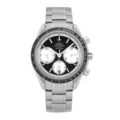 Omega Stainless Steel 40mm Speedmaster Racing Co-Axial Chronograph Automatic Watch Black 326.30.40.50.01.002 1 of 5