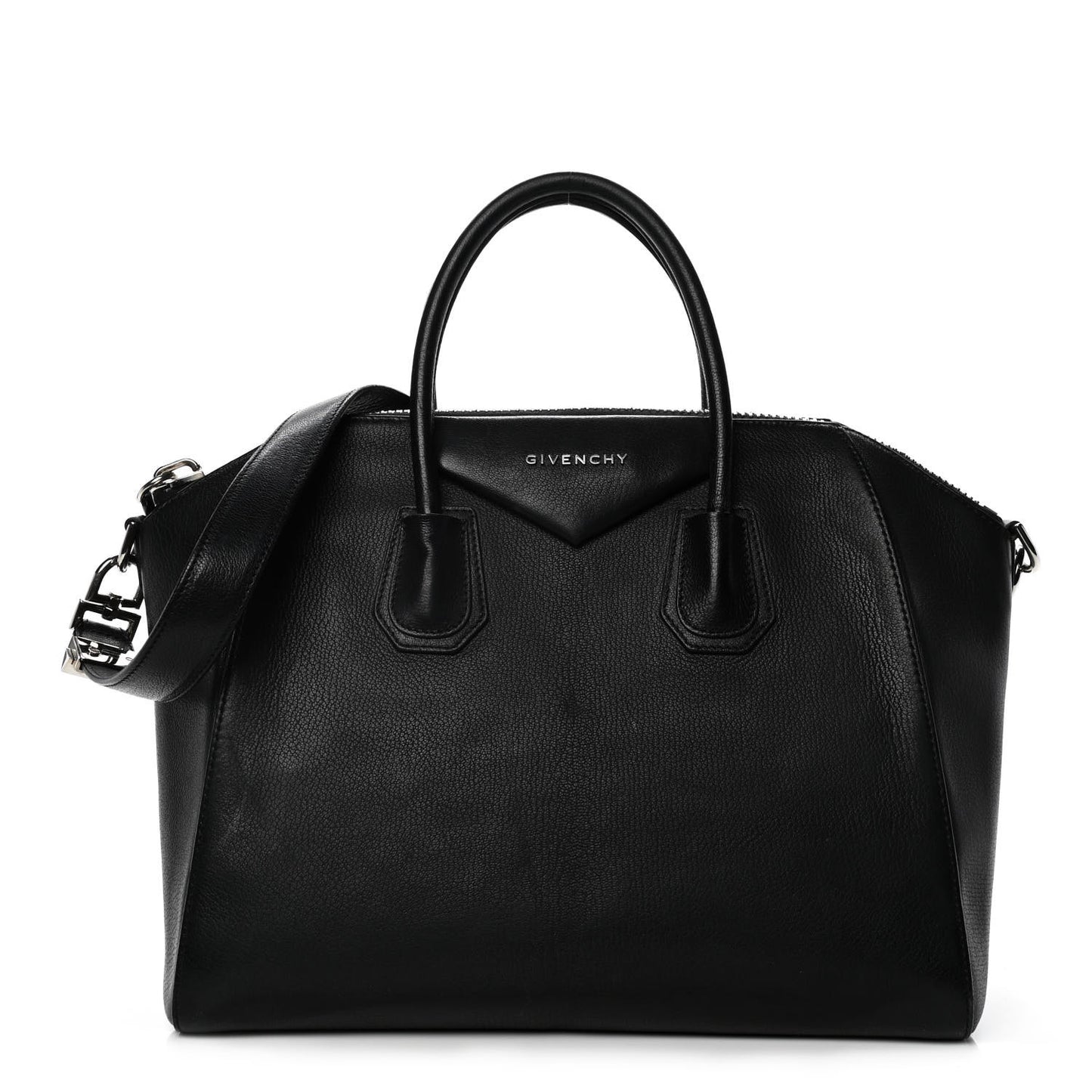 Sugar Goatskin Medium Antigona Black