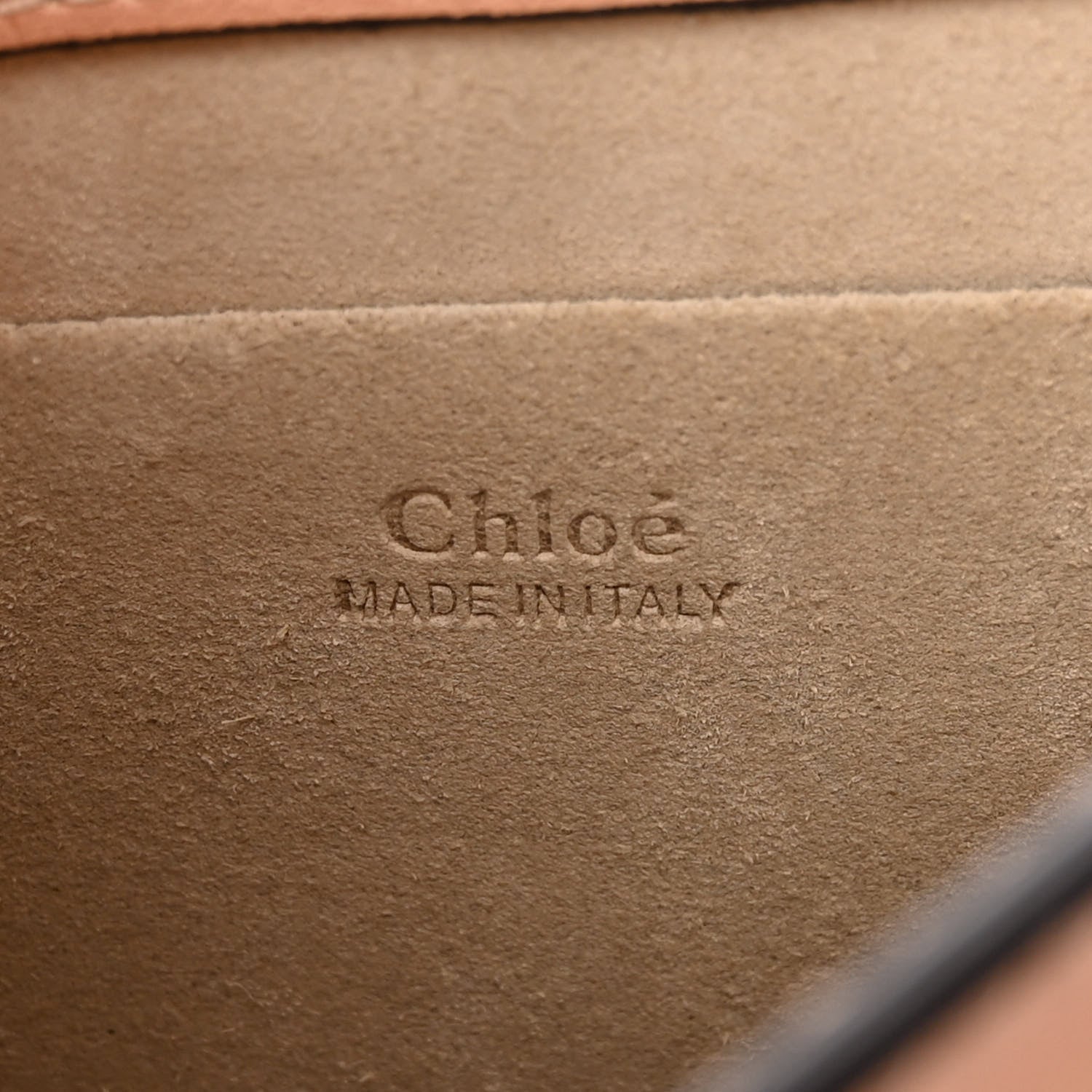 Chloe Calfskin Suede Small Nile Bracelet Bag Biscotti Beige 6 of 12