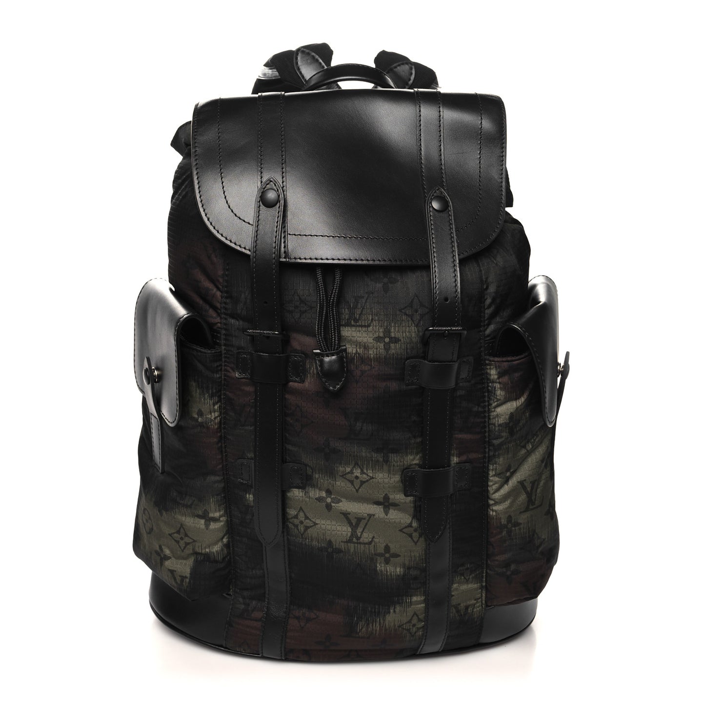 Nylon Monogram Camouflage Christopher PM Backpack