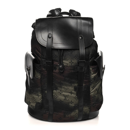 Louis Vuitton Nylon Monogram Camouflage Christopher PM Backpack 1 of 9