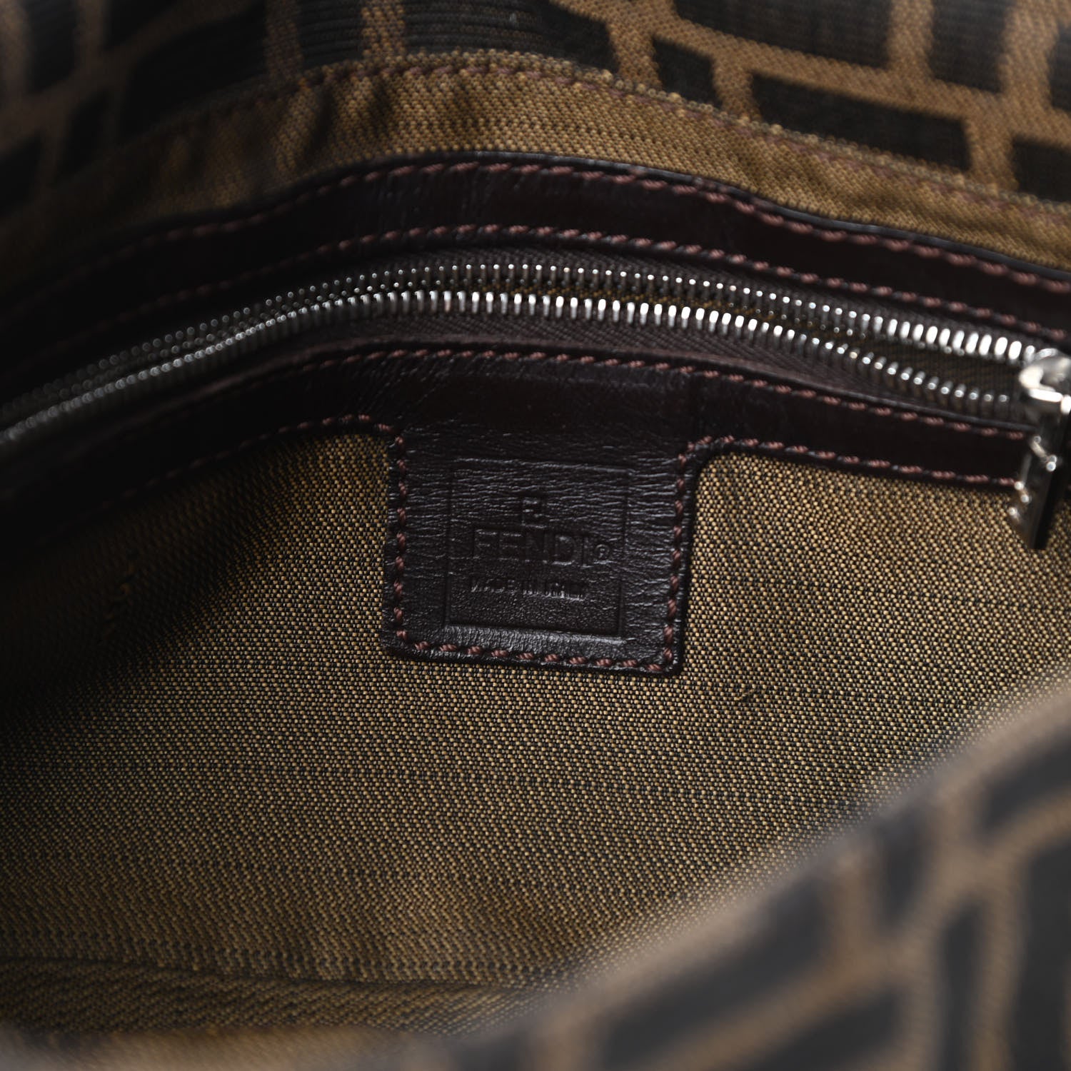 Fendi Zucca Baguette Tobacco 6 of 13