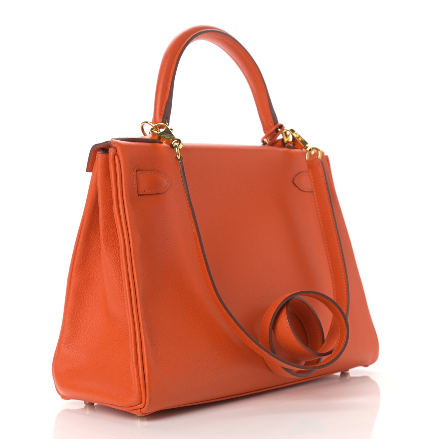 Evercolor Kelly Retourne 28 Orange