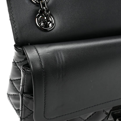 Chanel Patent Calfskin Quilted 2.55 Reissue 225 Flap So Black 11 of 13