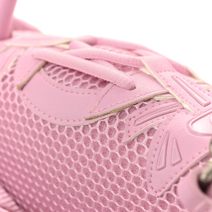 Balenciaga Faux Calfskin Fabric Small Sneakerhead Top Handle Bag Pink 14 of 14