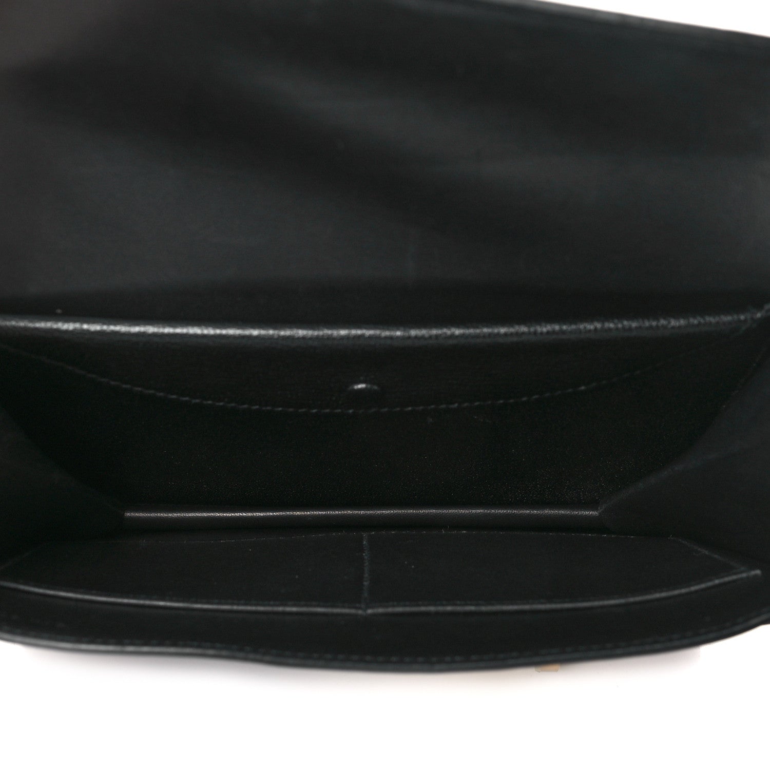 Hermes Chevre Mysore Verrou Clutch Black 5 of 10