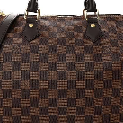 Louis Vuitton Damier Ebene Speedy Bandouliere 30 8 of 10