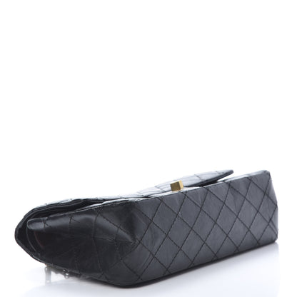 Chanel Aged Calfskin Quilted 2.55 Reissue 225 Flap Black 4 of 12