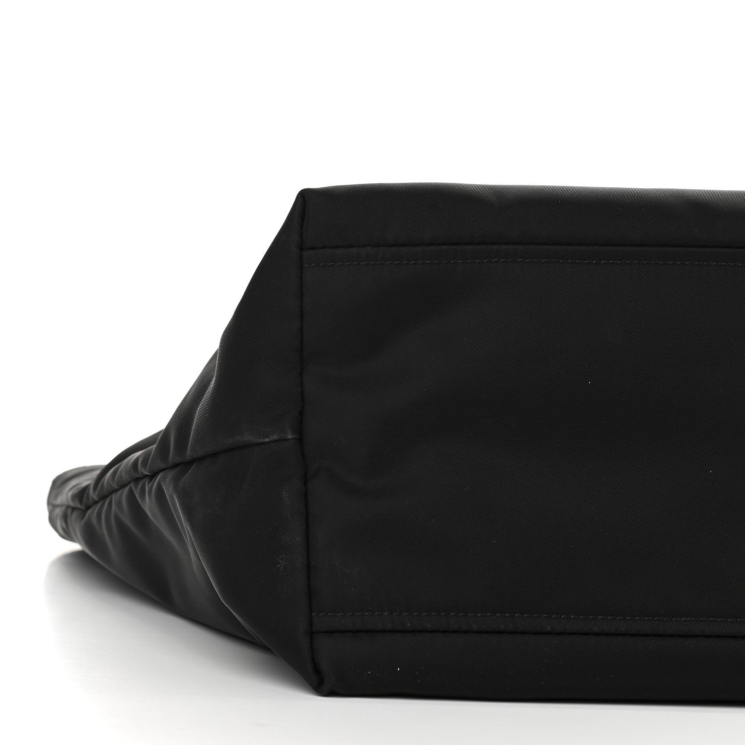Prada Tessuto Nylon Saffiano Tote Black 6 of 7
