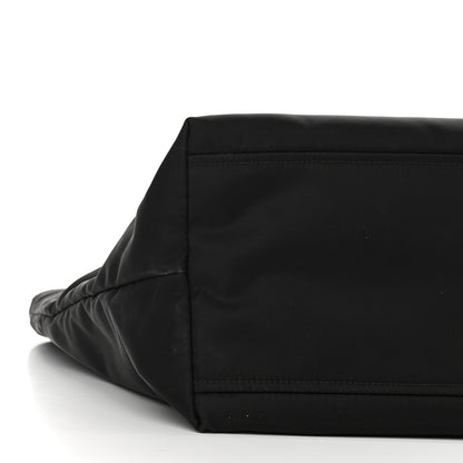 Prada Tessuto Nylon Saffiano Tote Black 6 of 7