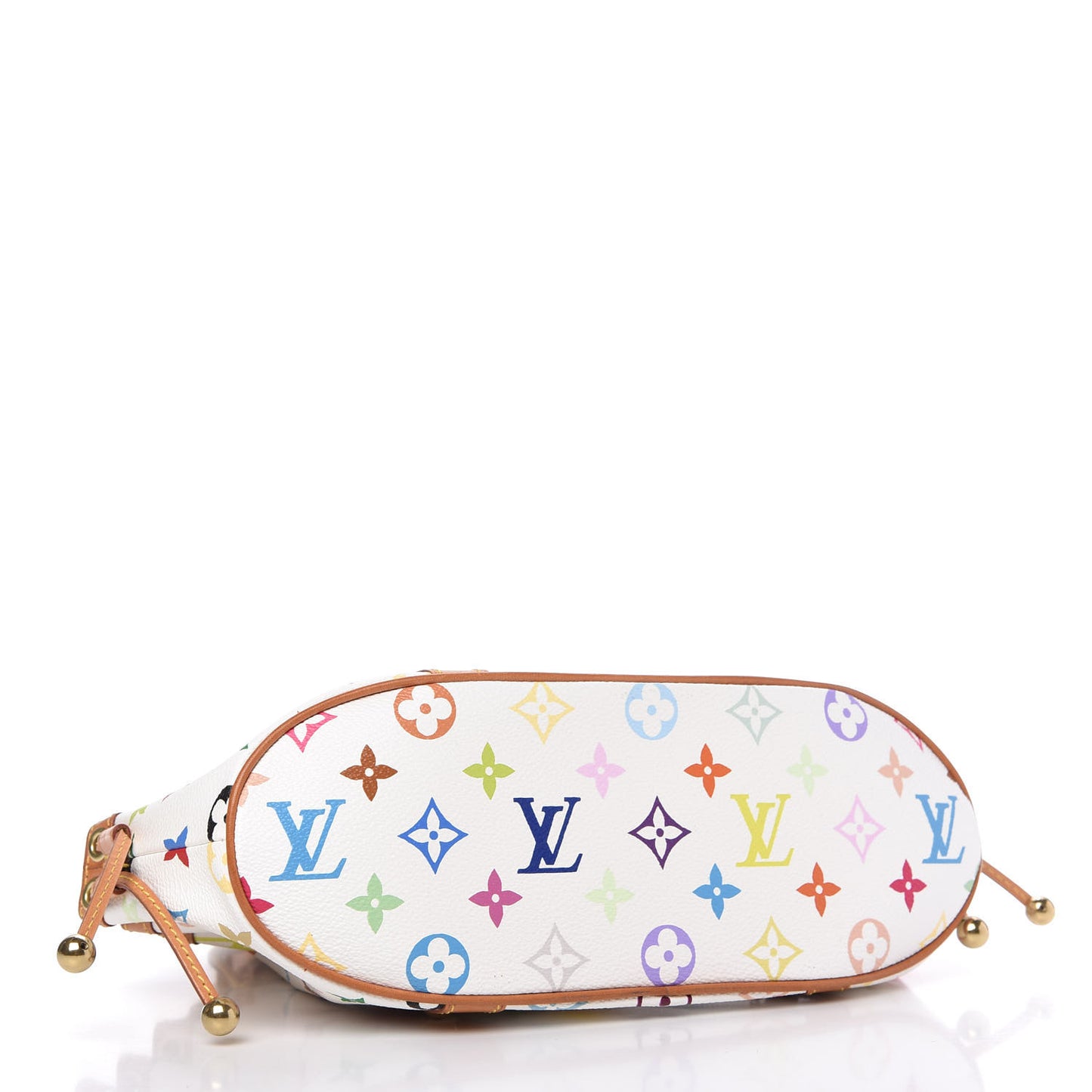 Monogram Multicolor Theda GM White