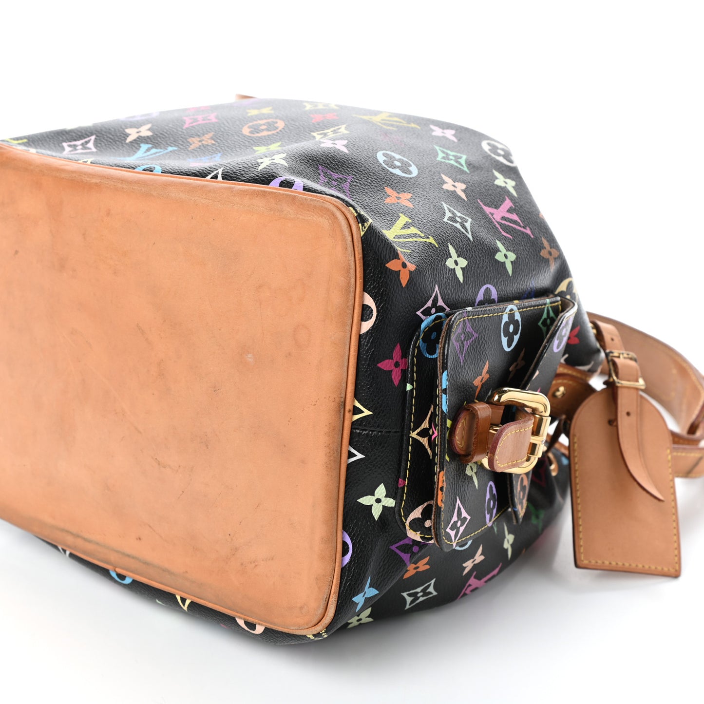 Monogram Multicolor Petit Noe Black
