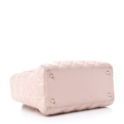 Christian Dior Lambskin Cannage Medium Lady Dior Light Pink 4 of 19