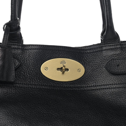 Mulberry Natural Leather Bayswater Tote Black 10 of 17