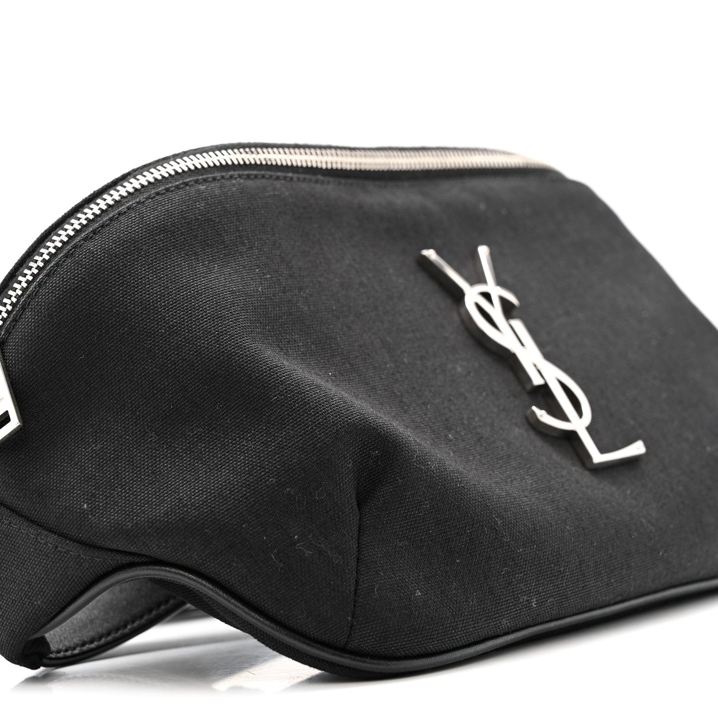 Canvas Monogram Belt Bag Black