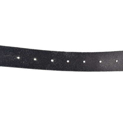 Gucci Cuoio Toscano Nickel Double G 30mm Belt 90 36 Black 4 of 5