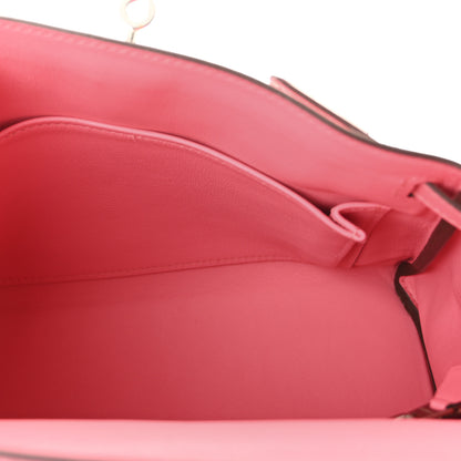 Hermes Swift Kelly Retourne 25 Rose Azalee 5 of 9