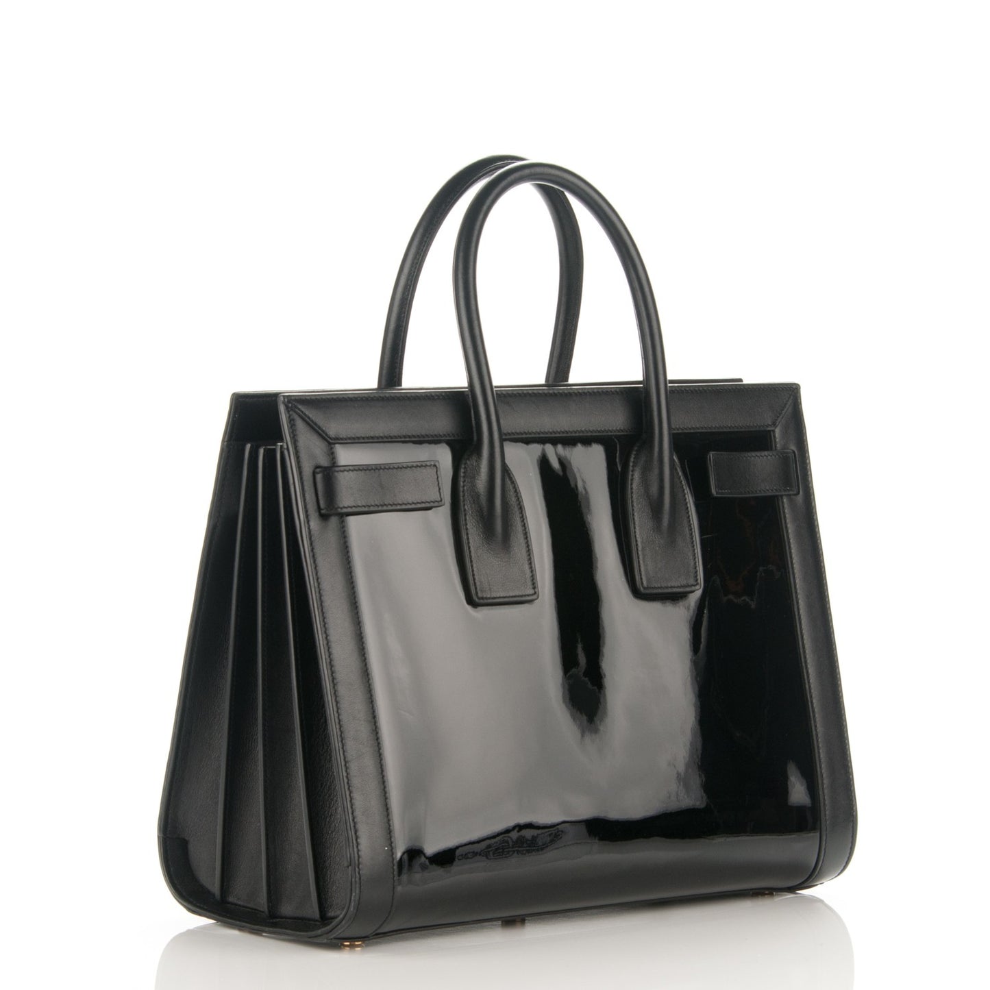 Patent Small Sac de Jour Black