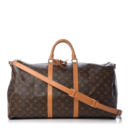 Louis Vuitton Monogram Keepall Bandouliere 55 1 of 12