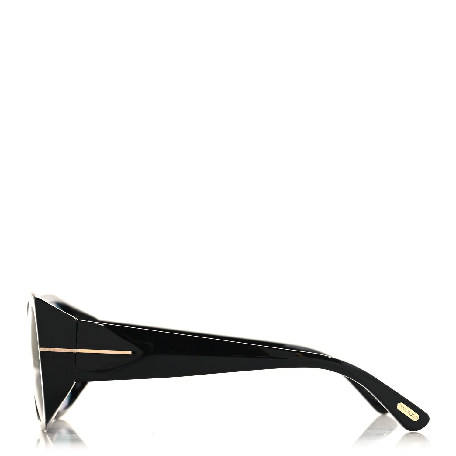 Tom Ford Acetate Square Ryder Sunglasses TF1035 Black 3 of 7