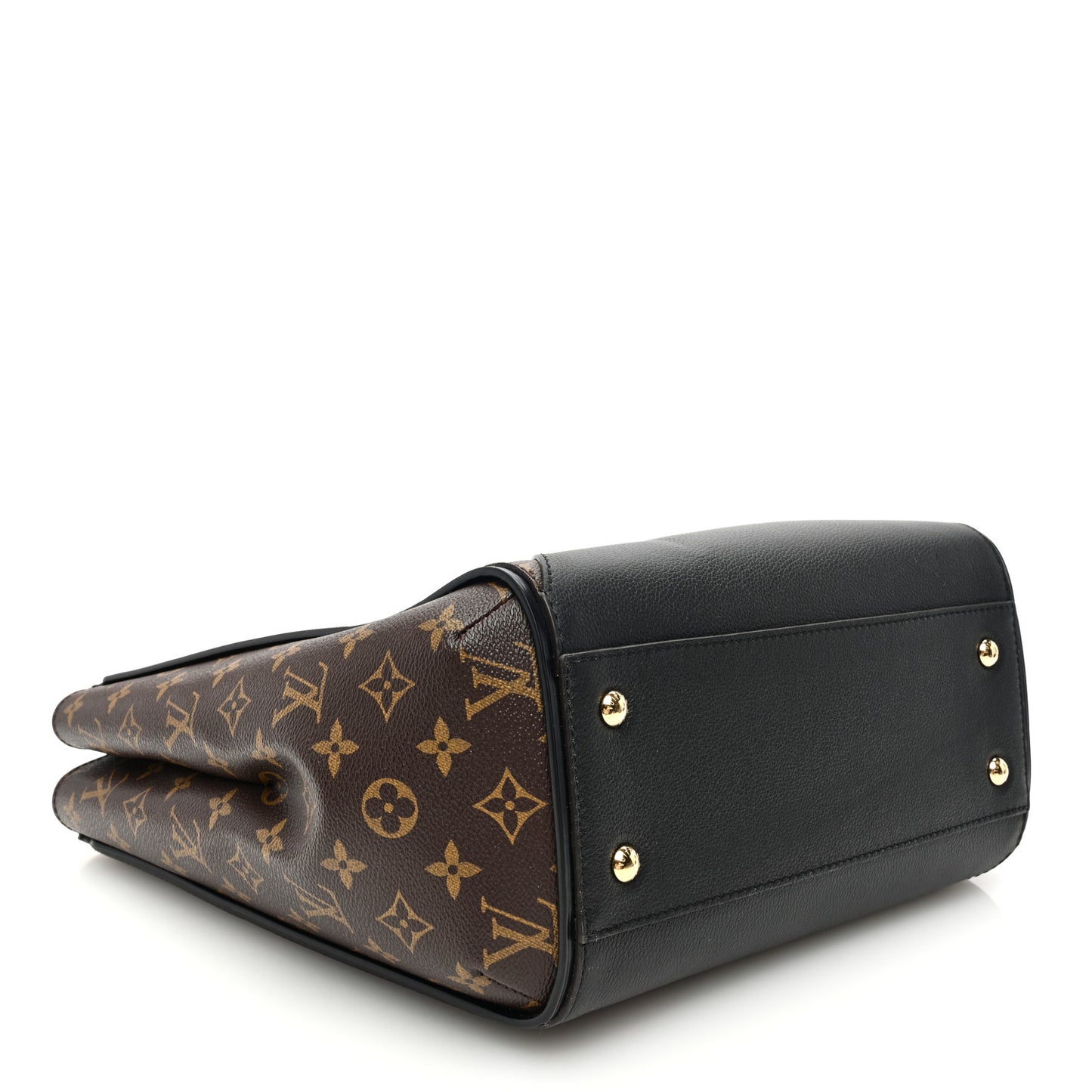 Calfskin Monogram Kimono Tote Black