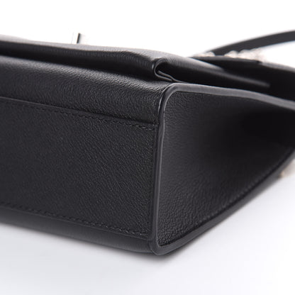 Louis Vuitton Soft Calfskin My Lockme Chain Bag BB Black 8 of 9