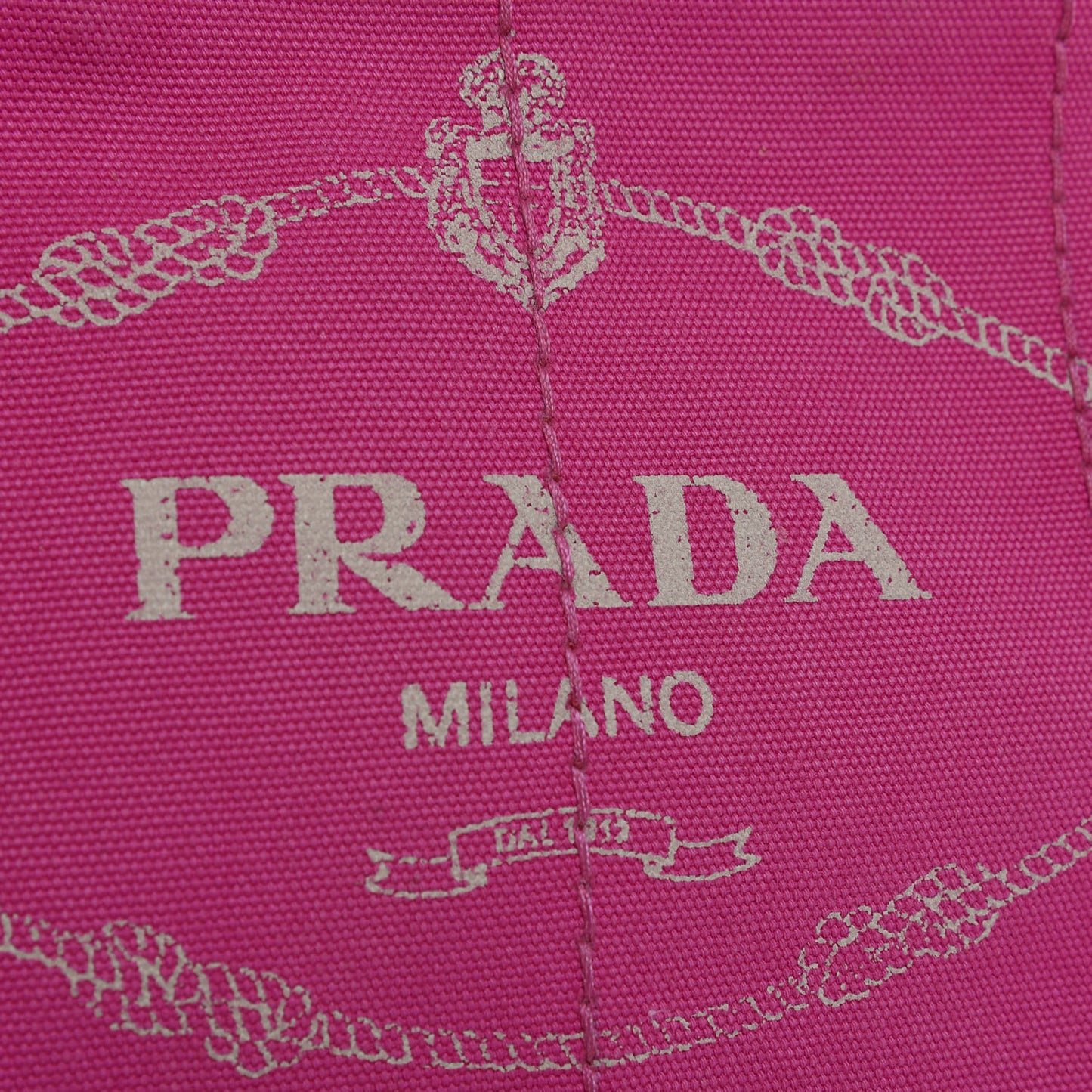 Canapa Small Logo Tote Fuxia