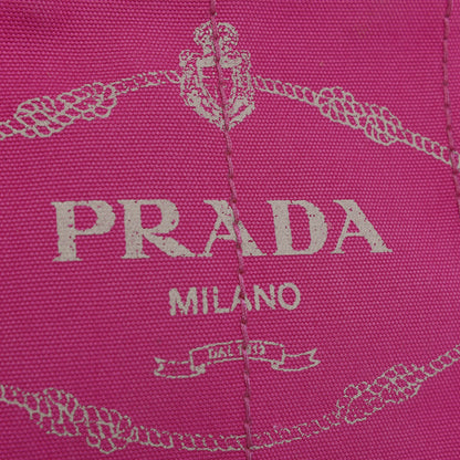 Prada Canapa Small Logo Tote Fuxia 10 of 10