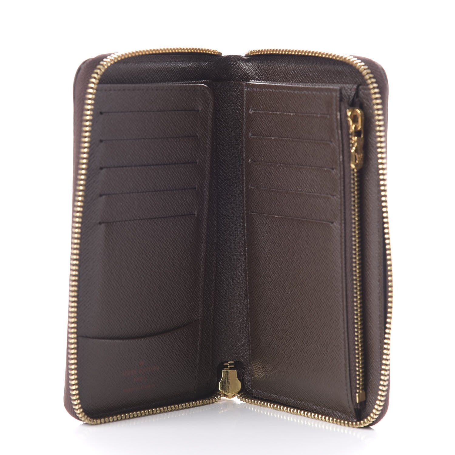 Louis Vuitton Damier Ebene Zippy Compact Wallet 5 of 7