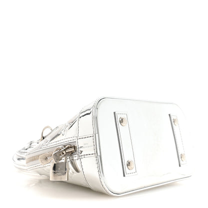 Louis Vuitton Monogram Miroir Alma BB Silver 3 of 9