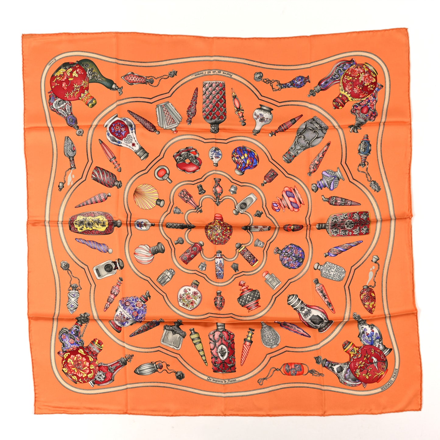 Silk Qu'Importe Le Flacon Scarf 90