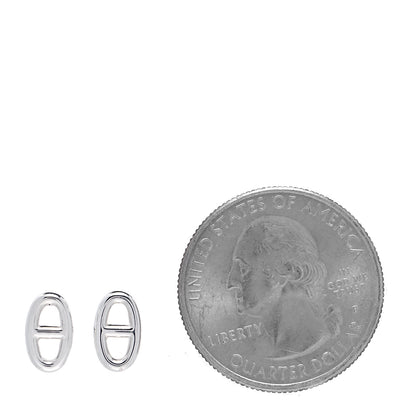 Hermes Sterling Silver TPM Farandole Earrings 2 of 6