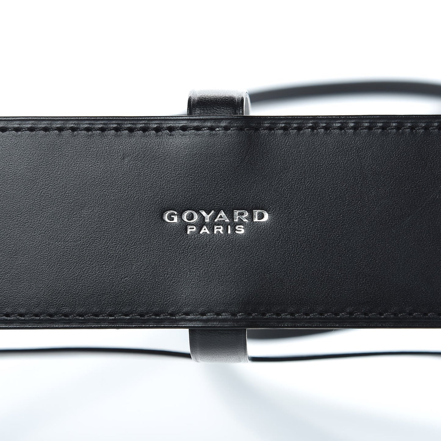 Goyardine Minaudiere Trunk Bag Black