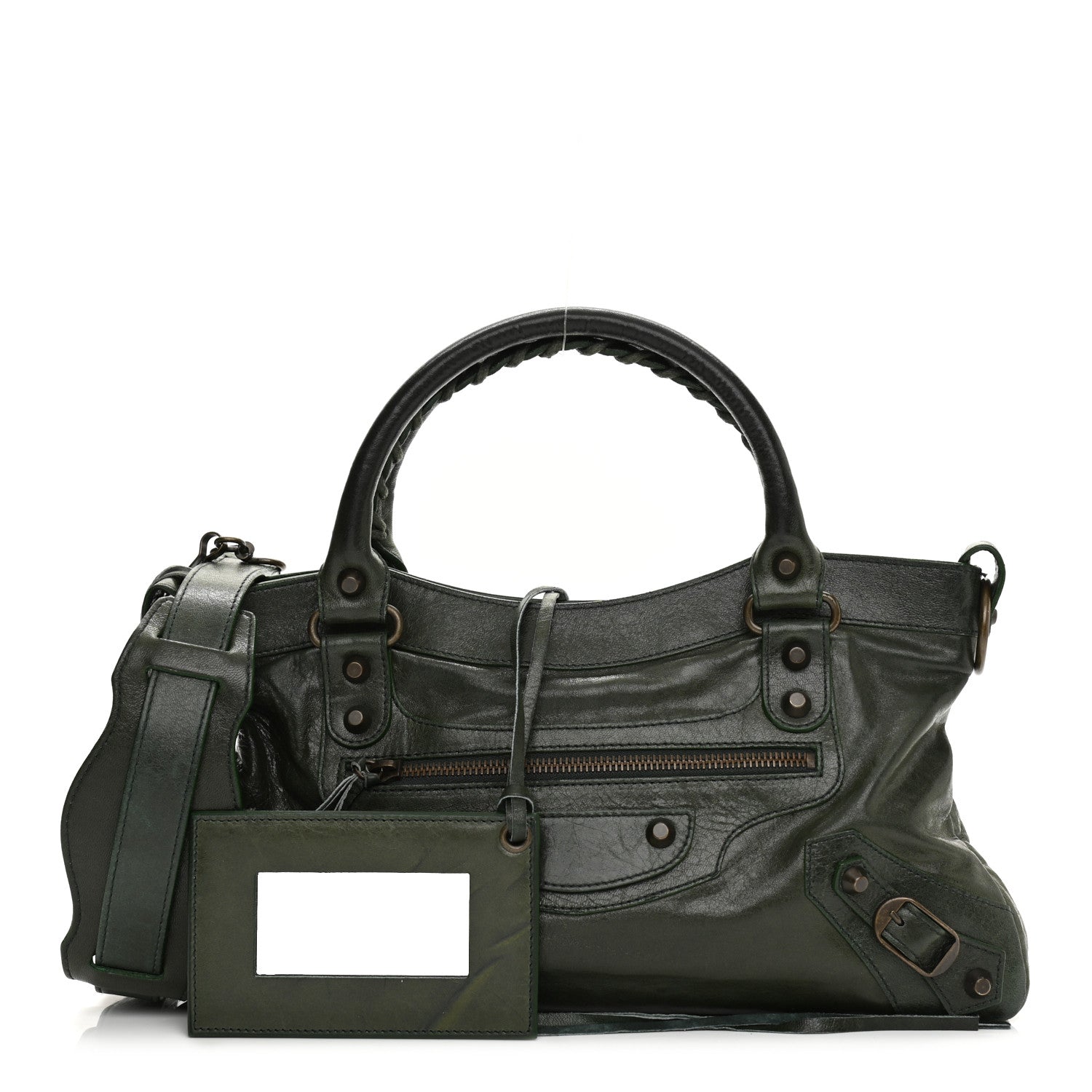 Balenciaga Chevre Classic Hardware First Olive 1 of 9