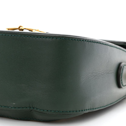 Gucci Monogram Calfskin Medium Lady Web Shoulder Bag Beige Green 10 of 12