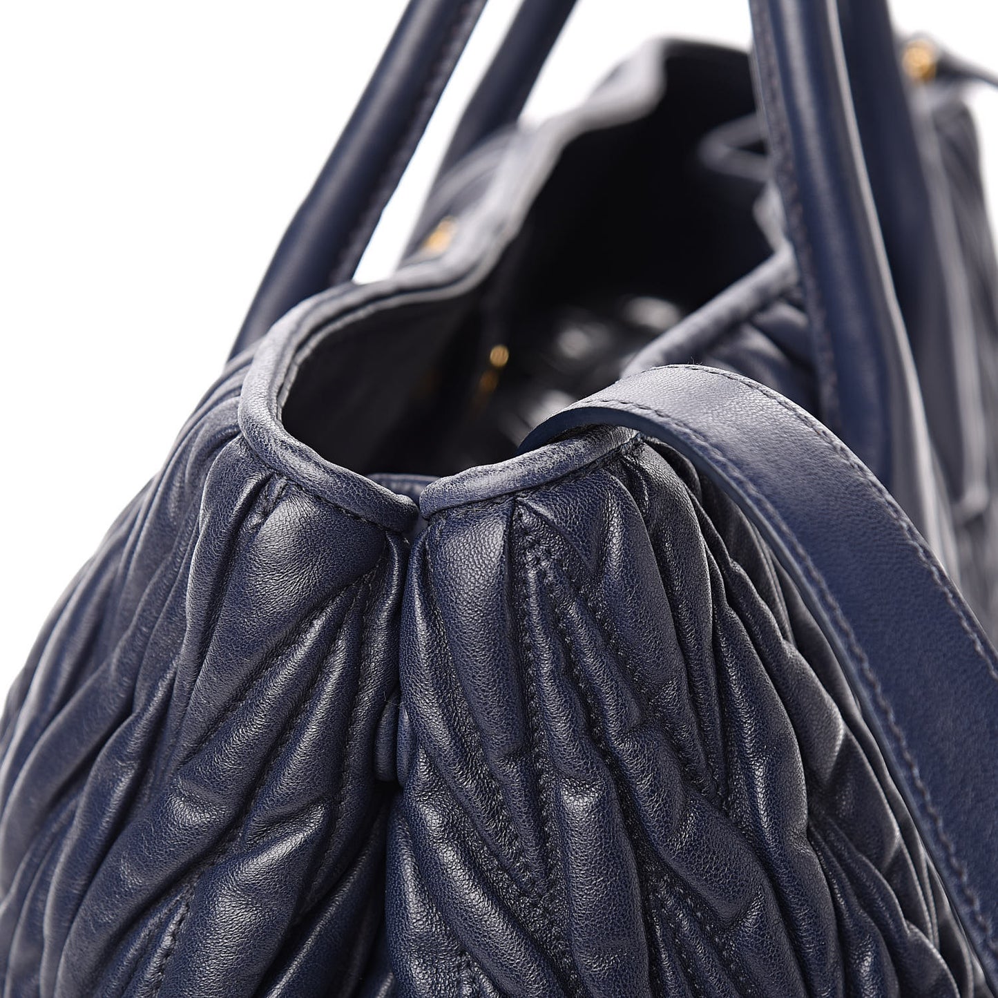 Nappa Matelasse Tote Bleuette