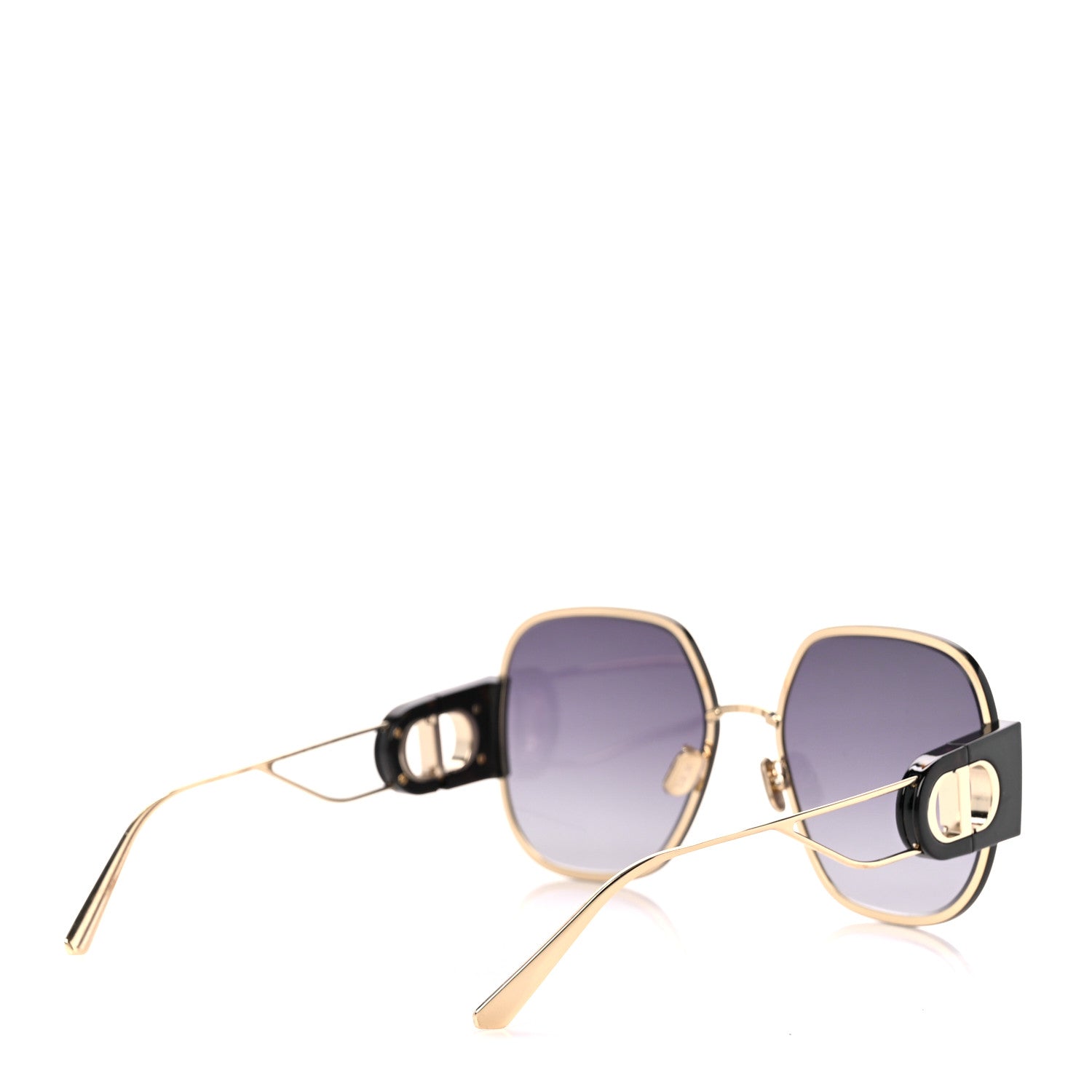 Christian Dior Butterfly 30 Montaigne S5U Sunglasses Gold Black 4 of 8