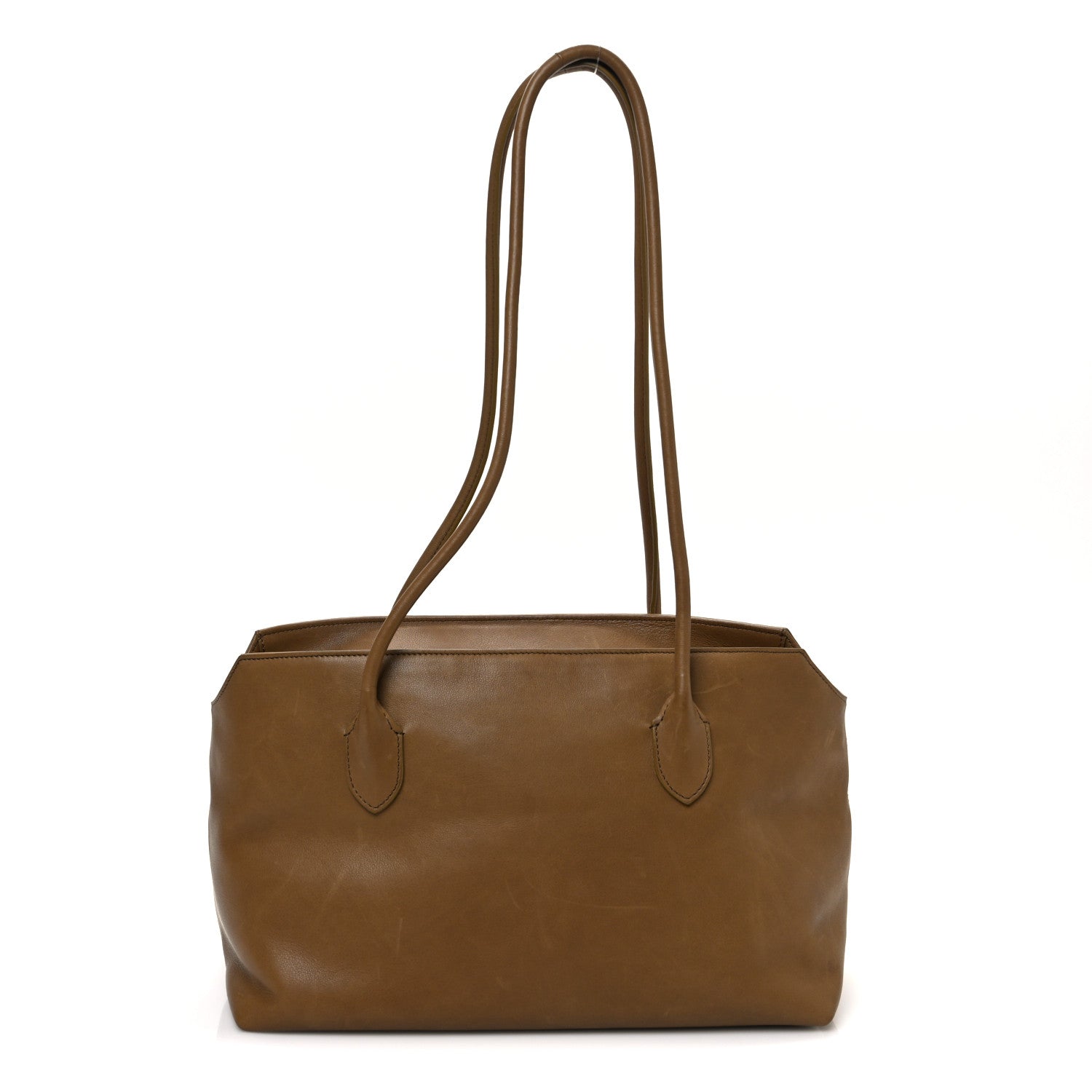 The Row Polished Saddle Terrasse Bag Muschio 1 of 12