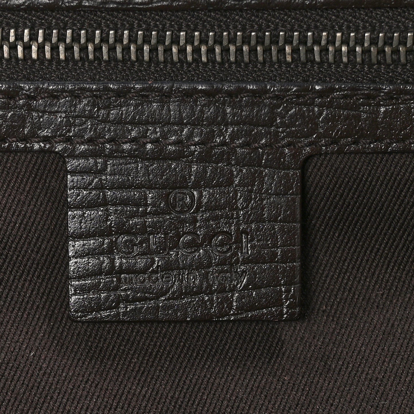Monogram Bamboo Bullet Bag Dark Brown
